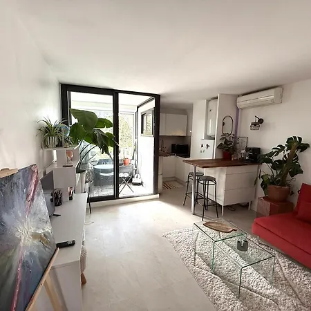 Lägenhet T2 Motte Ponant - Draps, Clim, Wifi & Terrasse *