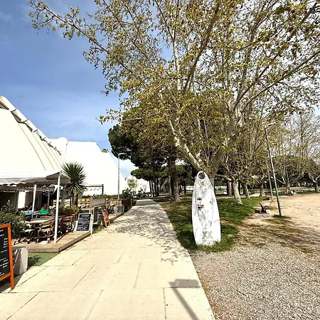 T2 Motte Ponant - Draps, Clim, Wifi & Terrasse
